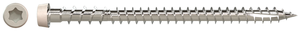 Image of Simpson Deck-Drive™ DCU COMPOSITE Screw (Collated) - #10 x 2-3/4" 316 Stainless Steel, Gray 05 (1000/Box)