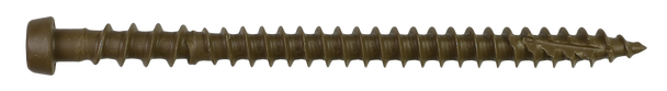 Image of Simpson Deck-Drive™ DCU COMPOSITE Screw - #10 x 2-3/4" T20, Quik Guard®, Gray (350/Box)