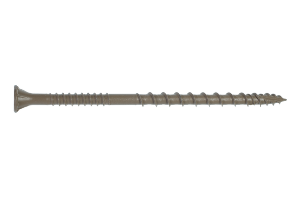 Image of Simpson Deck-Drive™ DSV WOOD Screw - #10 x 3-1/2" T-25, Flat Head, Quik Guard®, Tan (350/Box)