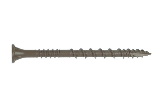 Image of Simpson Deck-Drive™ DSV WOOD Screw - #10 x 2-1/2" T-25, Flat Head, Quik Guard®, Tan (350/Box)