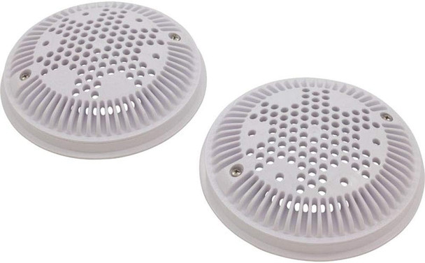 Hayward White Dual Suction Flow Drain Cover and Frame WG1030AVPAK2