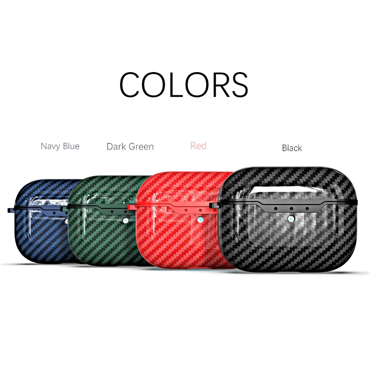 DMG® Airpods Pro Shockproof TPU Carrying Case Cover Skins with