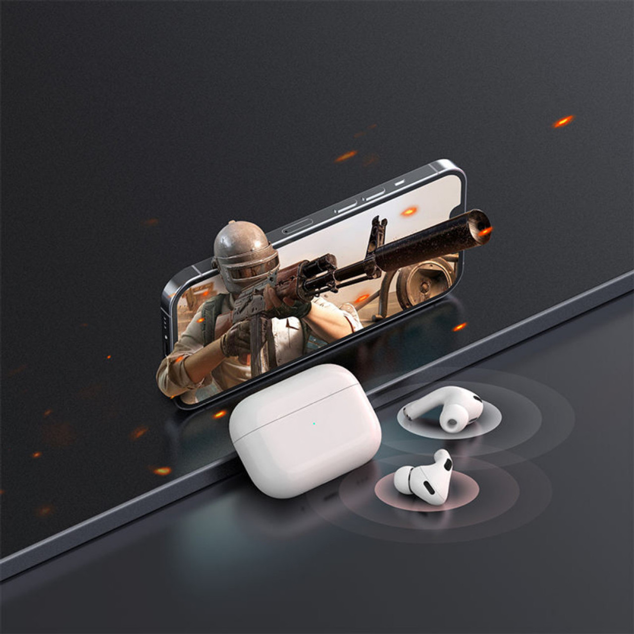 Pods Pro 2nd Generation Earbuds with Wireless Charging Case