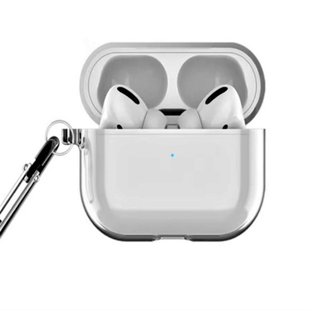 Airpods pro transparent case electroplate clear Pro Earbuds Protective