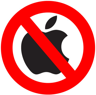 No Apple Products Sold here
