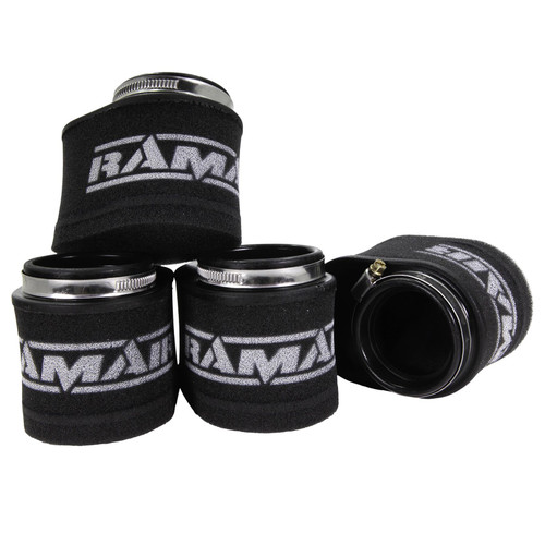 Universal Oval Foam Pod Air Filter - 55mm Carburettor Fitment - BK-008