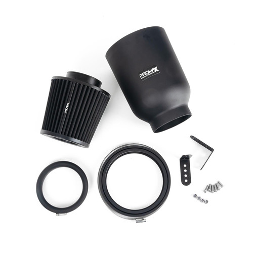 ProMax Large Universal Pleated 60mm Rubber Neck Air Filter in Enclosed Airbox - PML-60-PR-102