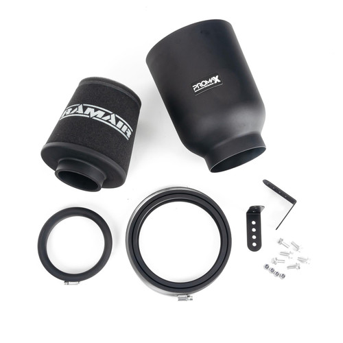 ProMax Large Universal Foam 63mm Rubber Neck Air Filter in Enclosed Airbox - PML-63-FR-102