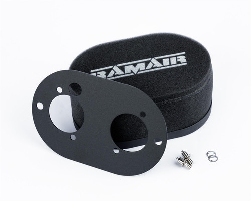 Carburettor Foam Air Filter with Baseplate to fit Dellorto 40 DHLA - 25mm Internal Height - RS2V2-236-401