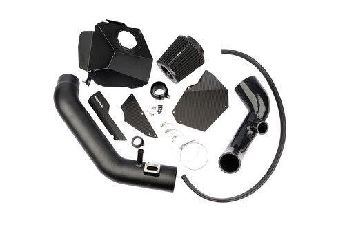 BMW 135i Ramair Induction Kit – Performance Pleated Induction Kit With Carbon Lid to fit BMW 135i 235i M2 3.0T N55 - PRK-310-BK
