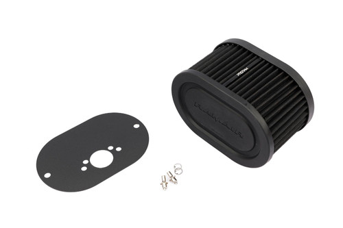 Pleated Carburettor Intake Air Filter Baseplate to fit SU HIF6 HIF44 1.7in 100mm - PR-RS2V2-247-404