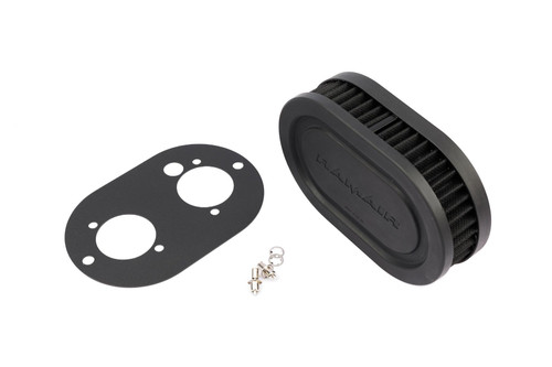 Pleated Carburettor Intake Air Filter Baseplate to fit Dellorto 40 DHLA - 40mm - PR-RS2V2-236-402
