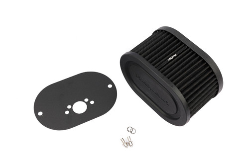 Pleated Carburettor Air Filter Baseplate to fit SU HS4, HIF4, HIF38 1.5in 100mm - PR-RS2V2-202-404