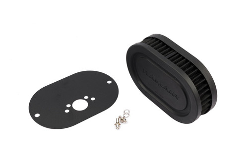 Pleated Carburettor Air Filter Baseplate to fit SU HS4, HIF4, HIF38 1.5in Mini Offset - 40mm - PR-RS2V2-201-402