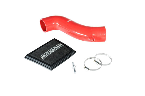 Ford Fiesta Ramair Induction Kit – Ramair Foam Direct Panel Air Filter & Intake Hose for MK7 Ford Fiesta ST - Red - RPF-1866-RIP-RD