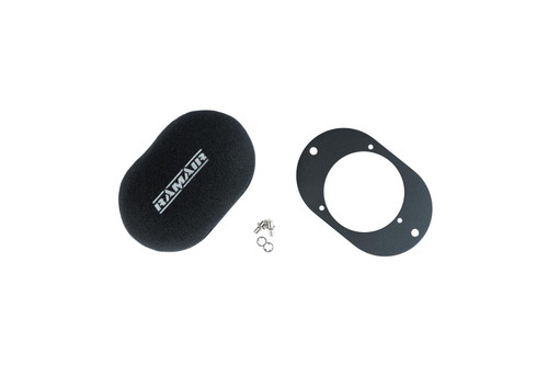 Domed Carb Air Filter & Baseplate to fit Weber 23/32 TLD - 40mm Internal Height - RS2D-253-040