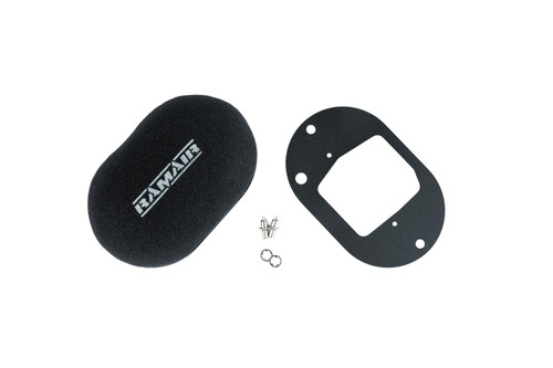 Domed Carb Air Filter & Baseplate to fit Weber 32/34 DFT - 40mm Internal Height - RS2D-215-040