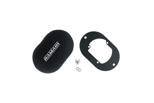 Domed Carb Air Filter & Baseplate to fit Pierburg 2B2, 2B4, 2B5 - 40mm Internal Height - RS2D-204-040