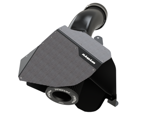 Pleated Intake Kit for F66 Mini Cooper & F70 M135i with Carbon Fibre Lid