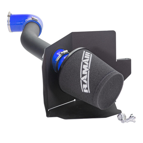 Ramair Air Filter Intake Kit & Crossover Pipe for Fiesta MK8 1.0  Ecoboost - Blue Hoses
