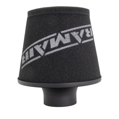 Ramair Large Foam Filter Aluminium Base 80mm (3.1inch) OD Black - JS-108-BK