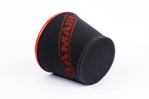 Ramair 102mm ID Neck Medium Cone Air Filter with Velocity Stack and