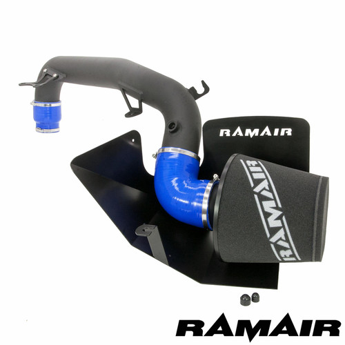 Ford Focus Ramair Induction Kit – Performance Foam Induction Kit for 2.3 Ecoboost MK3 Ford Focus RS - Blue Hose - JSK-118-BL