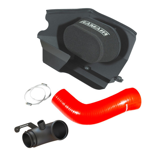 Volkswagen Golf Ramair Induction Kit – Performance Foam Induction Kit With Turbo Elbow for 2.0 TSI MQB VAG - Red Hose - JSK-121-RD-TI
