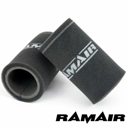 2x Single Inlet Motorcycle Carb Sock Foam Air Filter 165mm - MS-001