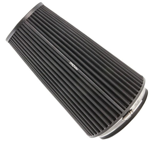 Ramair Pleated XL Universal Performance Cone Air Filter & Velocity Stack-80mm (3.1inch) OD - PR-CC-196-VS-80-BK