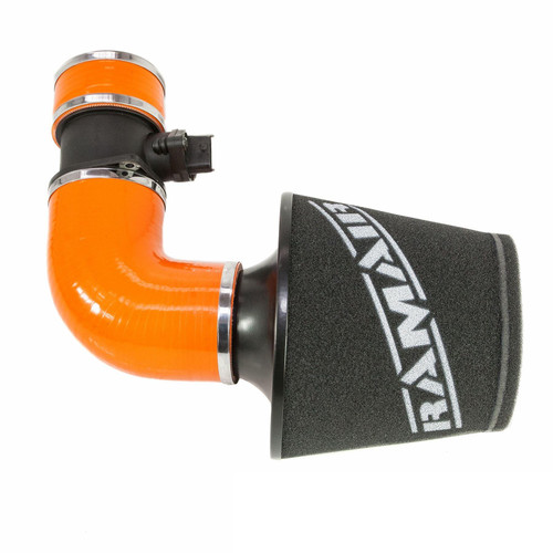 Ford Focus Ramair Induction Kit – Performance Foam Induction Kit for MK2 Focus ST - Orange Hoses - SR-225-OR