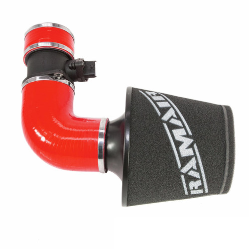 Ford Focus Ramair Induction Kit – Performance Foam Induction Kit for MK2 Focus ST - Red Hoses - SR-225-RD