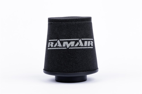 Ramair Foam Performance Universal Cone Intake Rubber Neck Air Filter 63mm (2.5inch) ID - CC-501-63