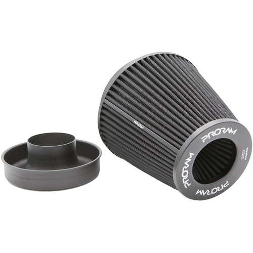 Ramair Pleated Universal Large Cone Air Filter Intake Velocity Stack 102mm (4inch) OD - PR-CC-195-VS-102-BK