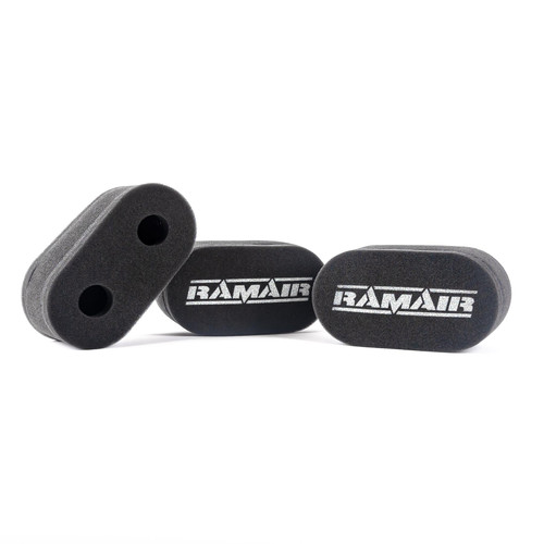 Carb Sock Foam Air Filters Caged 3x 75mm - Short - CS-905-C