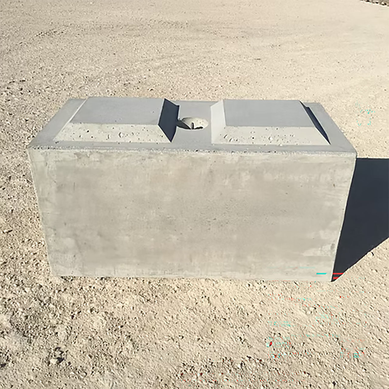 2' x 2' x 4' Interlocking Concrete Block