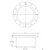 RAISED FACE LONG WELD NECK FLANGE (RFLWN) 14 X 9 CL150 SA105