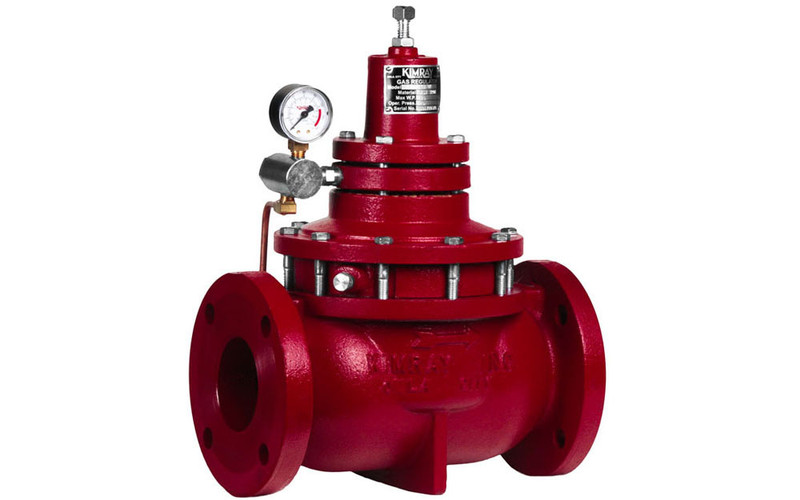 The Kimray Back Pressure Regulator AAE is a high-quality and reliable back pressure regulator designed for efficient control of pressure in various industrial applications. Utilizes process gas to operate integrated pilot. Gas must be clean and dry.