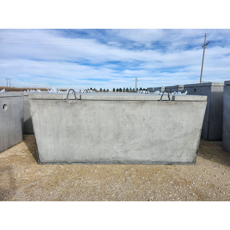 1500 Gallon Concrete Septic Tank With Baffle