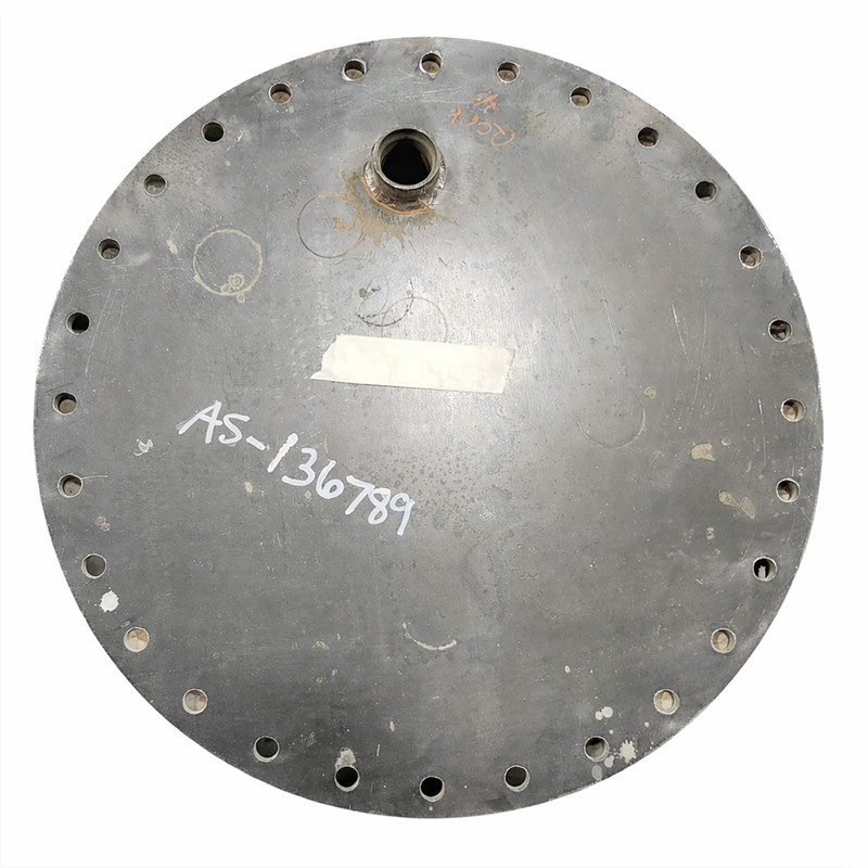 24" API Manway Cover with 2" Full Coupling
