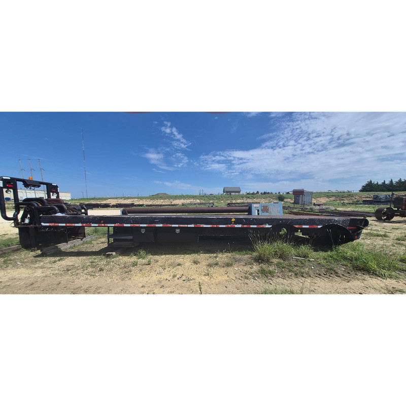 25' Dual Winch Bed with Dual Rufnek Winch Assembly – Truck Body Only