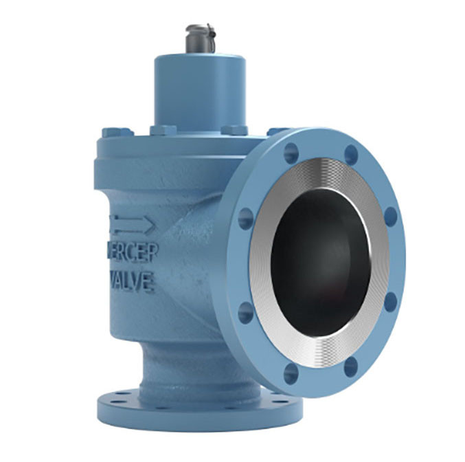 Mercer 4 x 6 Series 9100 Flanged M Orifice 91-71M11T1NU1  300# / 150# Pressure Relief Valve – 350 PSI – New in Crate