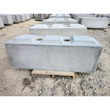 2' x 2' x 8' Interlocking Concrete Block with Lugs