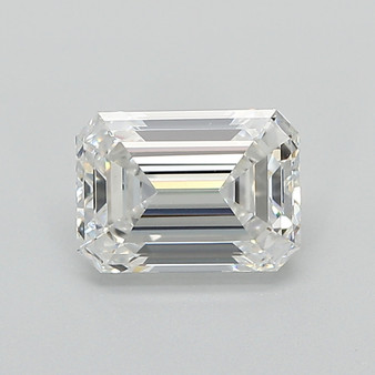 Emerald 1.55 F VVS2 - #233742 - Lab Grown