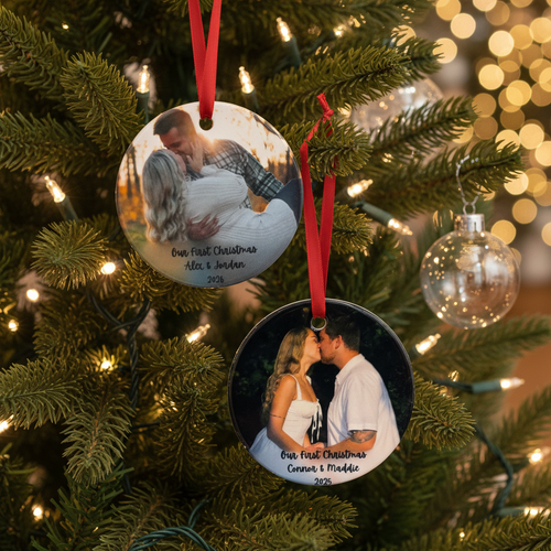 Custom Ceramic Ornaments, 3"