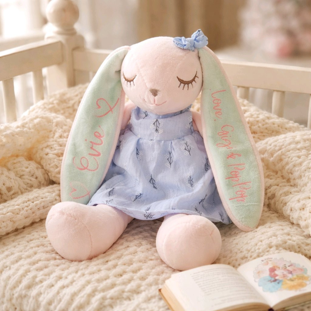 Personalized Plush Bunny Gift