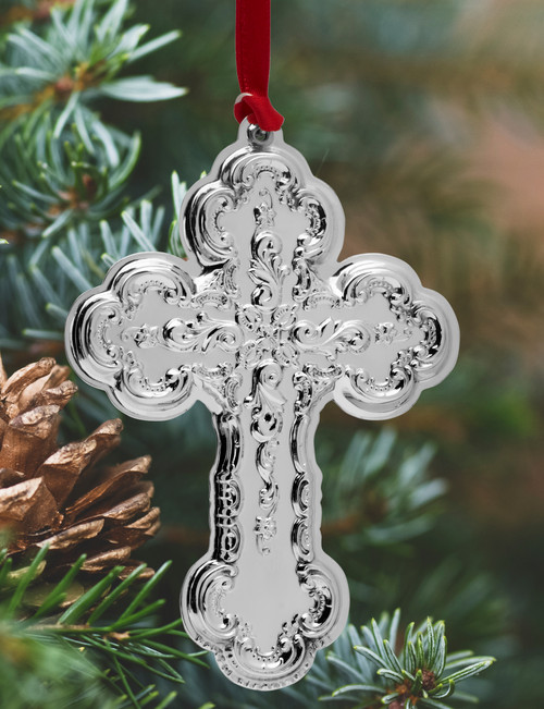 Wallace 2023 Grande Baroque Sterling Silver Cross