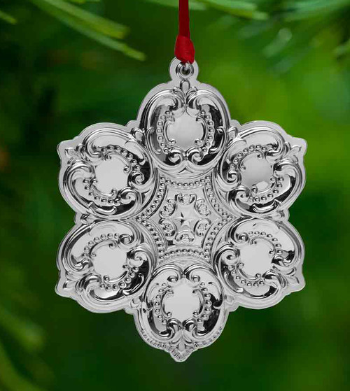 Gorham 2023 Sterling Silver Snowflake Ornament, 54th Edition