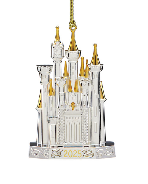 Lenox 2025 Disney Castle (princess) Silver Plated New in Box