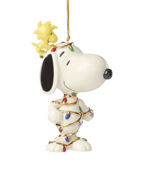Lenox Snoopy Wrapped in Lights - Snoopy Christmas Collection